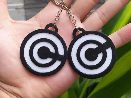 capsule corp dragon ball KEYCHAIN