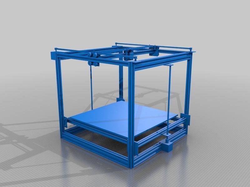 3D Printer Frames (500x500mm)