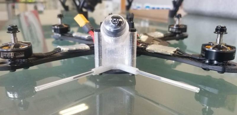 Alien 5" Antenna Tube Mounts / 28mm Stand Off Spacing 