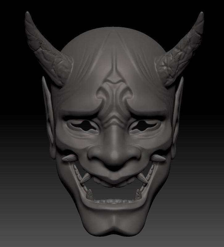 Hunnya Oni Mask