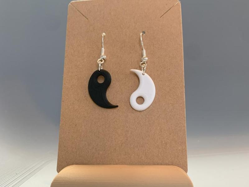 Yin-Yang earrings