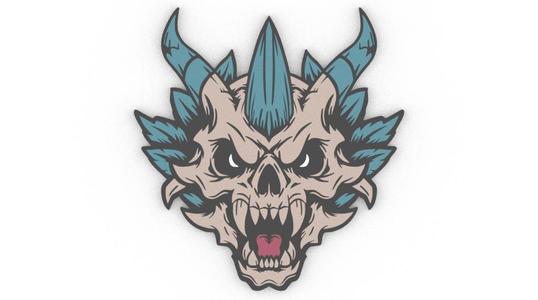 demon skull