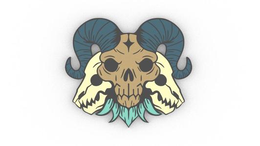 demon skull