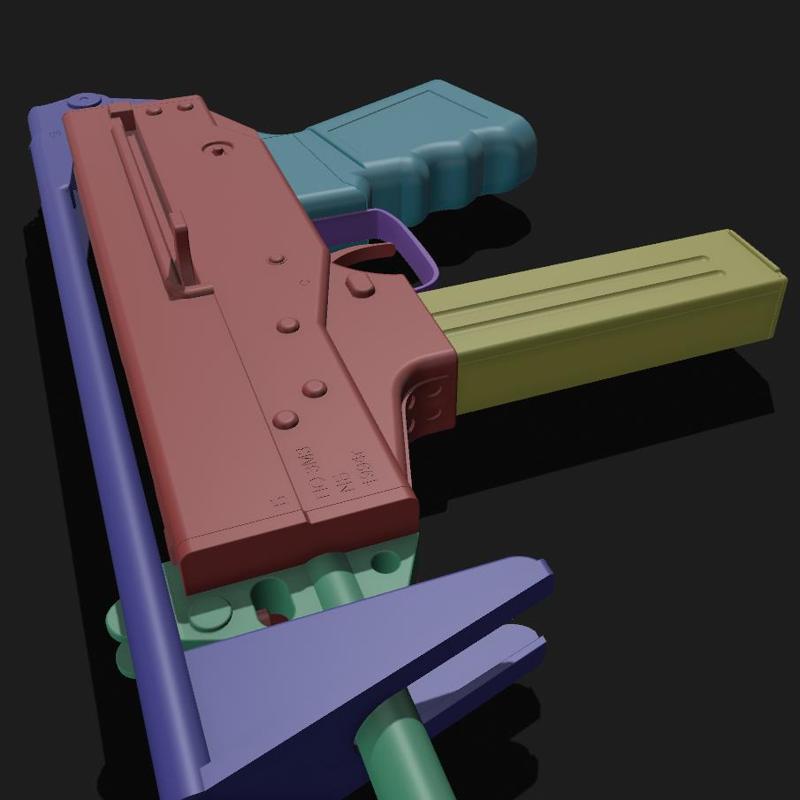 PP-91 KEDR SMG ( Prop-Gun ) 1/1 Scale