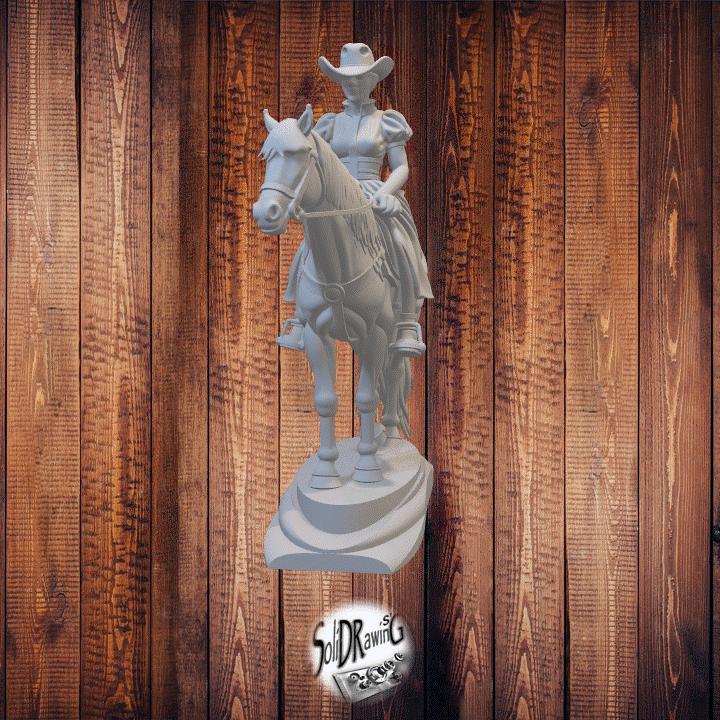 Cowgirl Trail - SoliDRawinGs C123