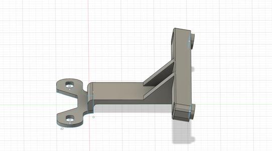 FZ09 License plate bracket V. 1.0