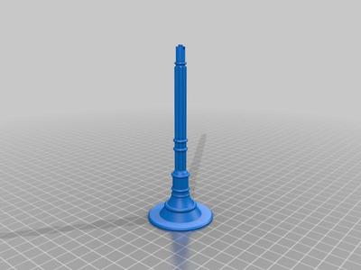 Street lamp lantern for LEDs