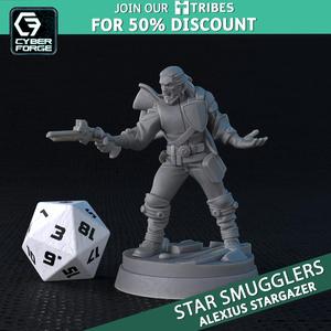 Star Smugglers - Alexius Stargazer - Additional Miniatures