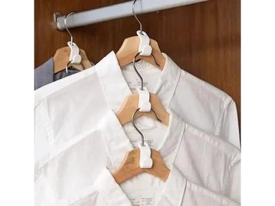 Coat Hanger Hook (Space Saving)