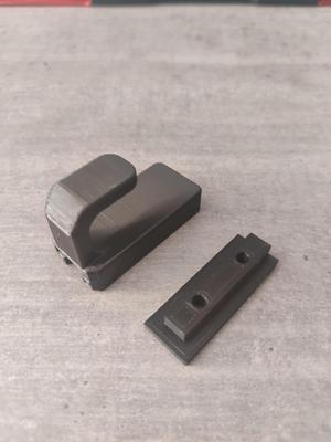 Coat Hanger with hidden screws