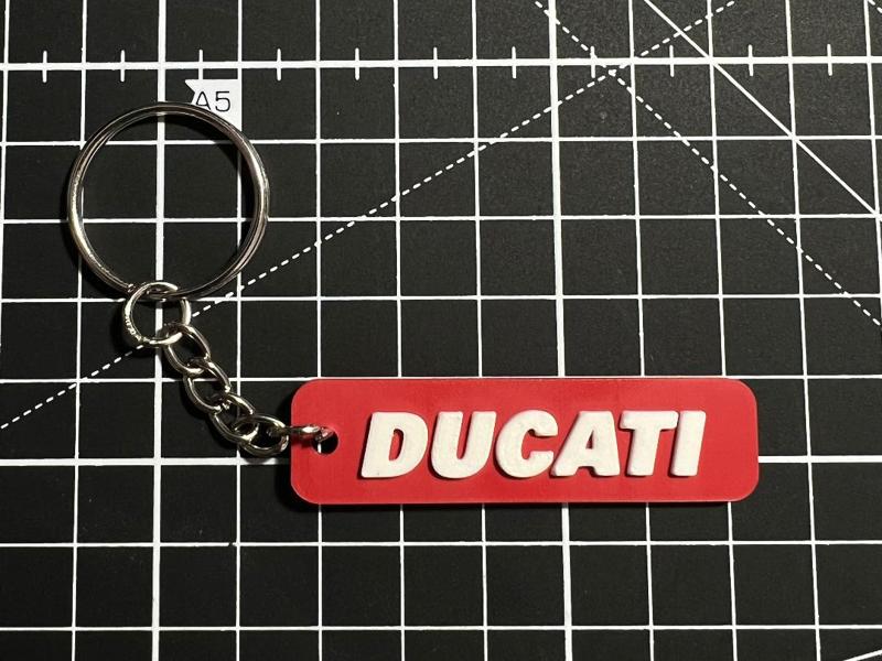 Keychain for Moto - Ducati Multicolor Swap 