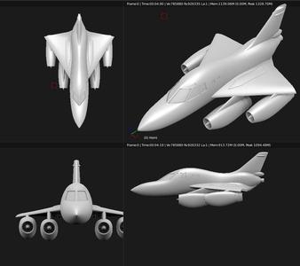 Toy plane - Convair B-58 Hustler