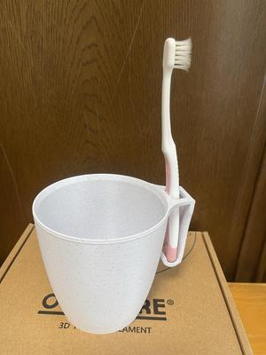 Tooth brush holder cup