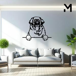 Wall silhouette - Leonberger - Hang