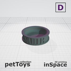 Pet - Dog - Bowl - Sadie - customized