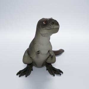 Tyrannosaurus Rex cute dino - pre-supported