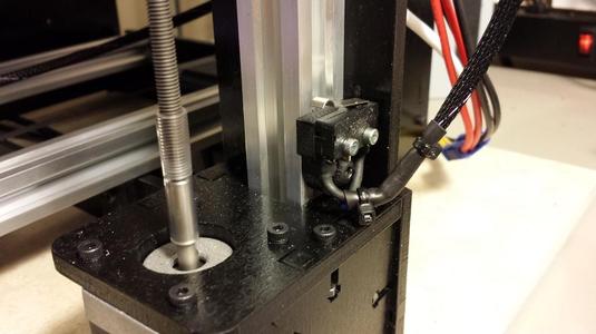 MakerFarm Prusa i3v Improved End Stop Switch Brackets