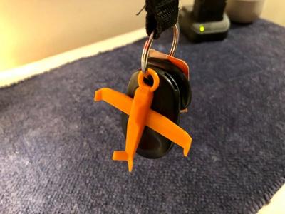 Airplane Keychain