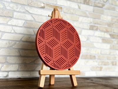 Cubes Coaster (less material)