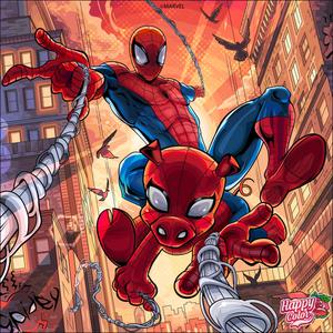 Spider Man Spider Pig Lithophane