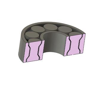 Print-In-Place 608 Bearing