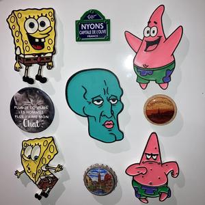5 SpongeBob magnets