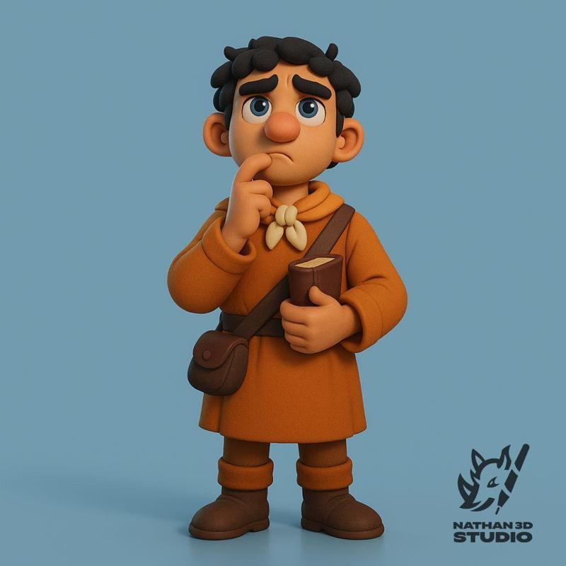 Matthew The Chosen - 3D Fanart Figure in Cartoon Style