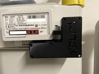 Raspi Zero Housing for BK-G4 Gas Meter (Version 2)