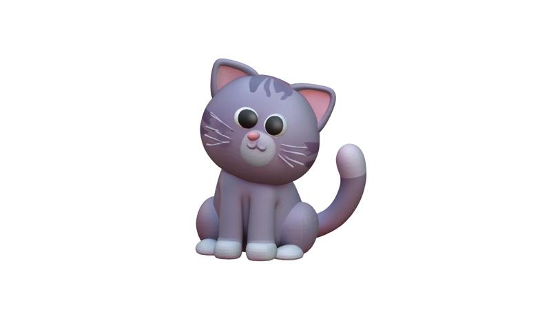 Cartoon cat