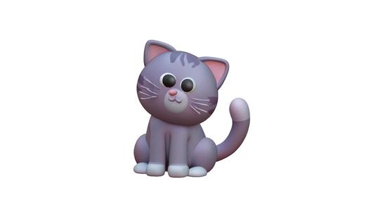 Cartoon cat
