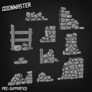 Basing Bits 253 - Stone Wall