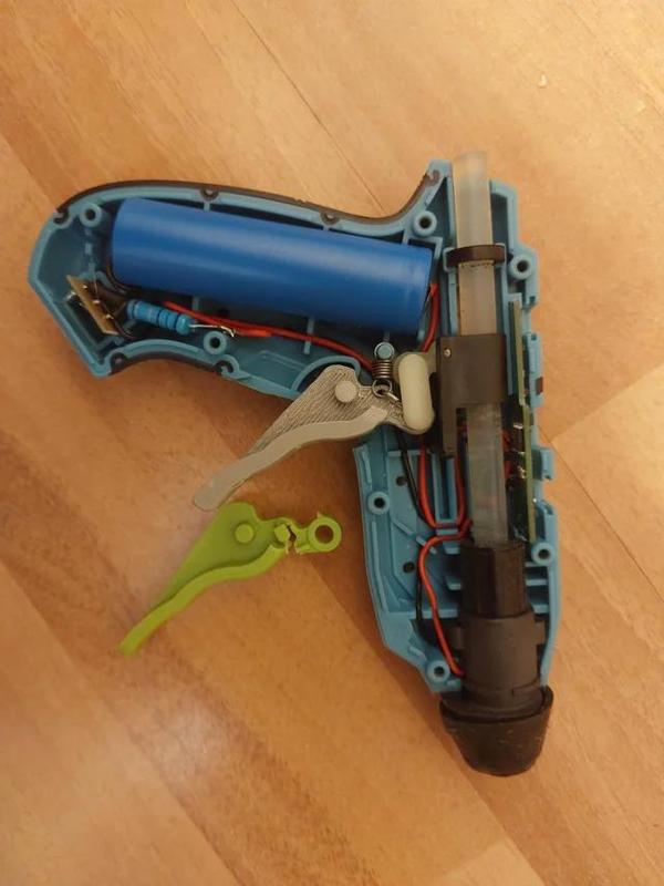 New trigger for Tonfon 3.6V 2000mAh Cordless Hot Glue Gun