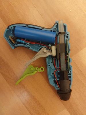 New trigger for Tonfon 3.6V 2000mAh Cordless Hot Glue Gun