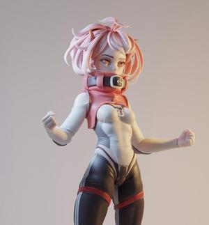 East Sea mythology bull devil Original Character Second Edition 3D print model