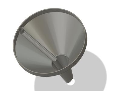 Trichter mit Entlüftung - Funnel with ventilation