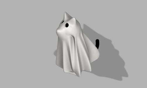Cat Ghost - A cat that never leaves your side...