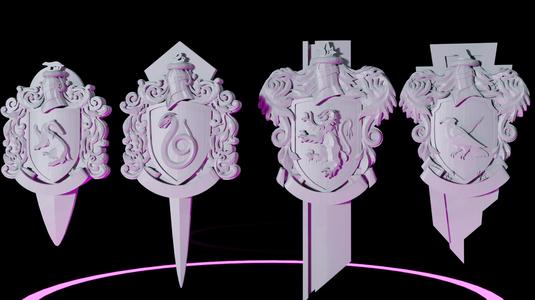 Harry Potter - House crest's