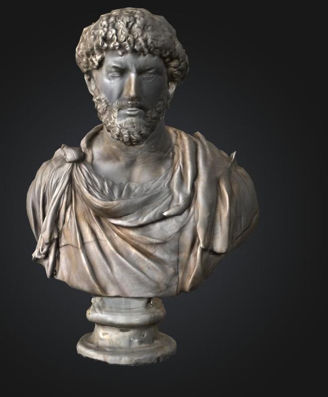 Classical Roman Bust - Sculpture for 3D Printing