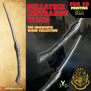 Bellatrix Lestrange's wand from the Harry Potter Universe