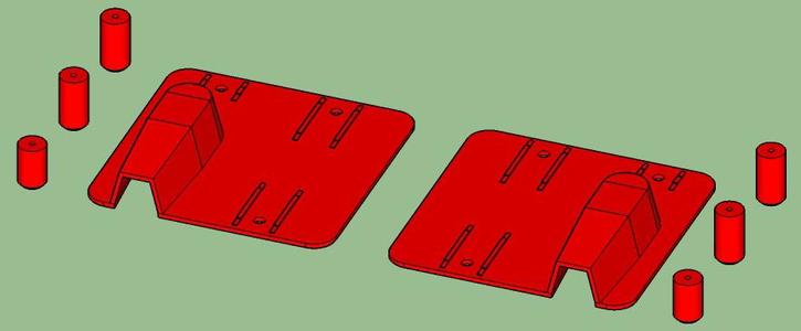 Easystar 3 Wing Servo Cover