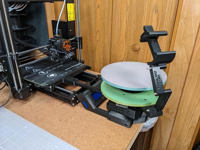 Printed Tables Remix for PaScn3D Mk.0 - 3D Scanner
