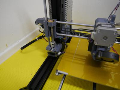 MK3 X axis with backported endstop and spacing for Ender-style nut