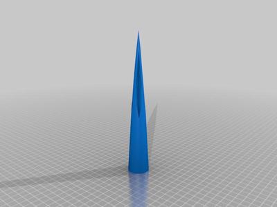 Laser light spike replacement