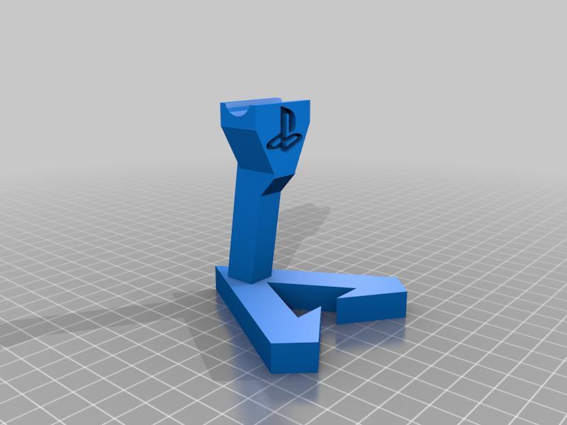 Apex Legends Gaming headset stand with blank, Playstation, and Xbox branding