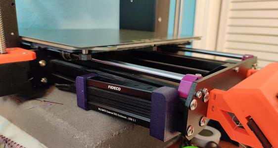 Fideco SSD enclosure 3D printer bracket