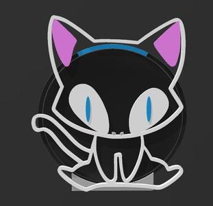 Suporte Alexa Echo Pop Cute Cat Multicolor