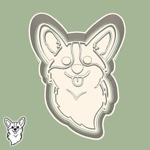 Animals cookie cutters - dog (style 6)