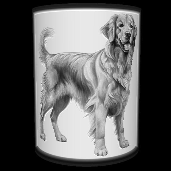 Doggo Light Box - Golden Retriever