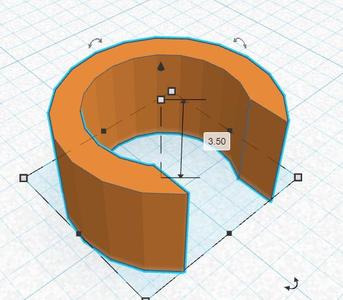 3.5mm extruder motor spacer guide