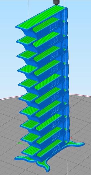 Flux3D Temperature Tower Test (fixed)